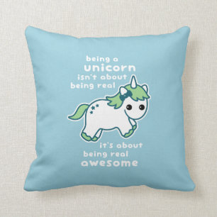 Coussin Licorne impressionnante