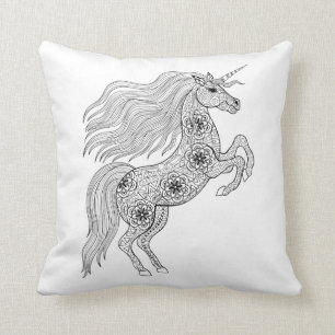 Coussin Licorne magique inspirée