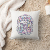 Coussin Licorne Magique Petite Équipe Conception Graphique (Couverture)