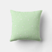 Coussin Licorne mignonne avec papillons. (Verso)