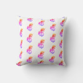 Coussin Licorne Néon (Recto)