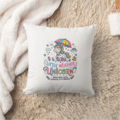 Coussin Licorne Petit Temps Licorne Tendance Chemise Graph (Couverture)