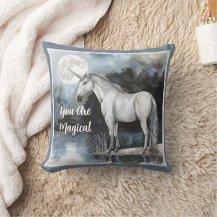 Coussin Licorne Pleine Lune