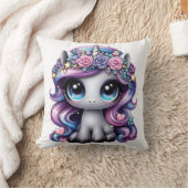 Coussin licorne poney pailleté Y2K (Couverture)