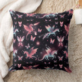 Coussin Licorne Rose Dragon Mix (Couverture)