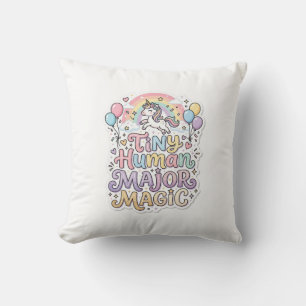 Coussin Licorne Tiny Human Major Magic Premium Vector Vect