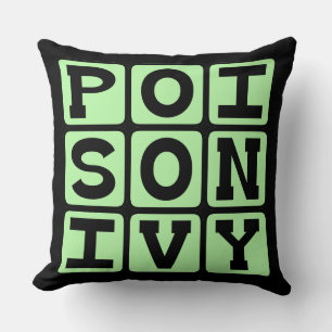 Coussin Lierre empoisonné, Plante qui démange