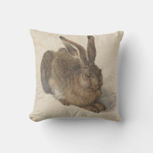 Coussin Lièvre (par Albrecht Dürer)