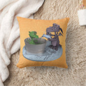 Coussin Life as a little dragon: bath time (Couverture)