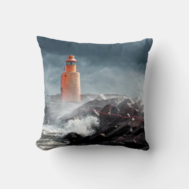 COUSSIN LIGHTHOUSE ORANGE SUR ROCK (Recto)
