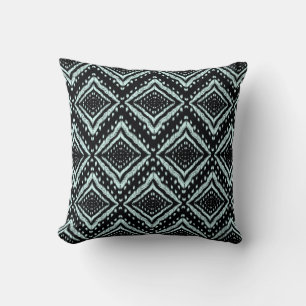 Coussin Ligne Abstraite, Belle, motif sans soudure Ikat, B