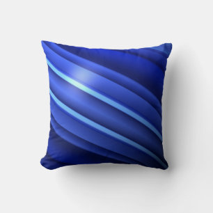 Coussin Ligne Bleue Mince - Bandes