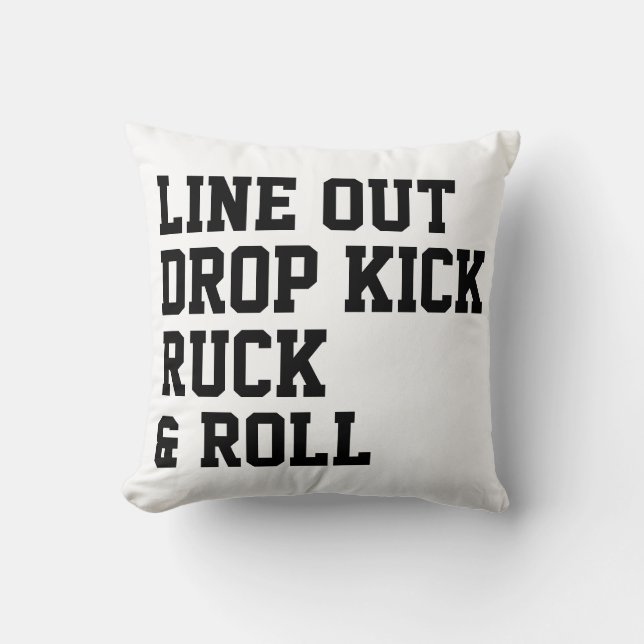 Coussin Ligne Sortie Kick Ruck Et Roll (Recto)