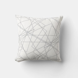 Coussin Lignes abstraites cool design géométrique moderne