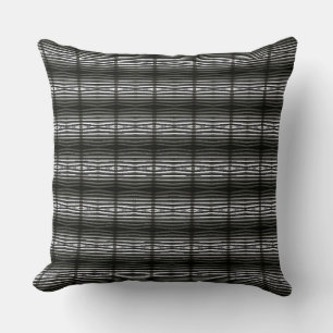 Coussin Lignes de stores de fenêtre sur un Arrière - plan