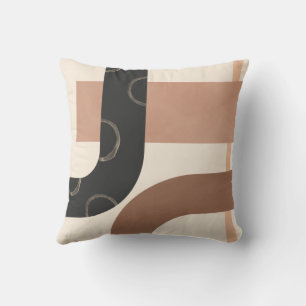 Coussin Lignes du milieu du siècle, Lignes géométriques