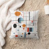 Coussin Lignes minimalistes modernes géométriques abstrait (Couverture)