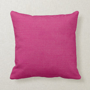 Coussin Lignes modernes fuschia de toile de regard