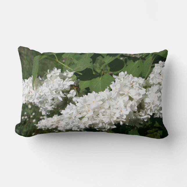 Coussin Lilac blanc (Recto)
