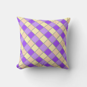 Coussin Lilac et Peach