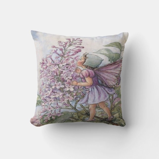 Coussin "Lilac Fairy" (Recto)