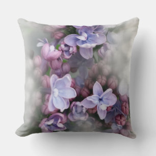 Coussin Lilac fleurit