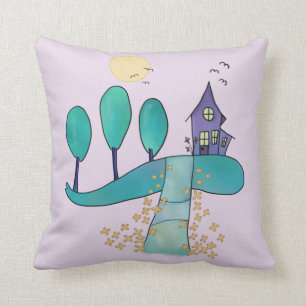 Coussin Lilas maison