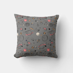Coussin L'île cosmique Grandes Galaxies et étoiles