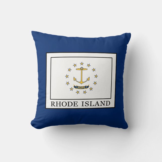 Coussin L'île Rhode (Recto)