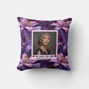 Coussin Lilies Fleur Meilleure Belle-Mère Décor Diy Cottag