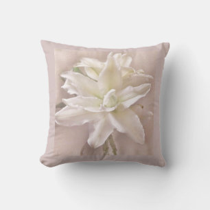 Coussin Lily Blossoms Blush