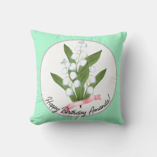 Coussin Lily of the valley