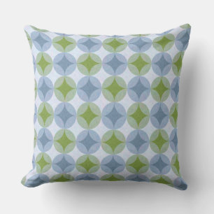 Coussin Lily Pads (étoiles bleues et vertes)