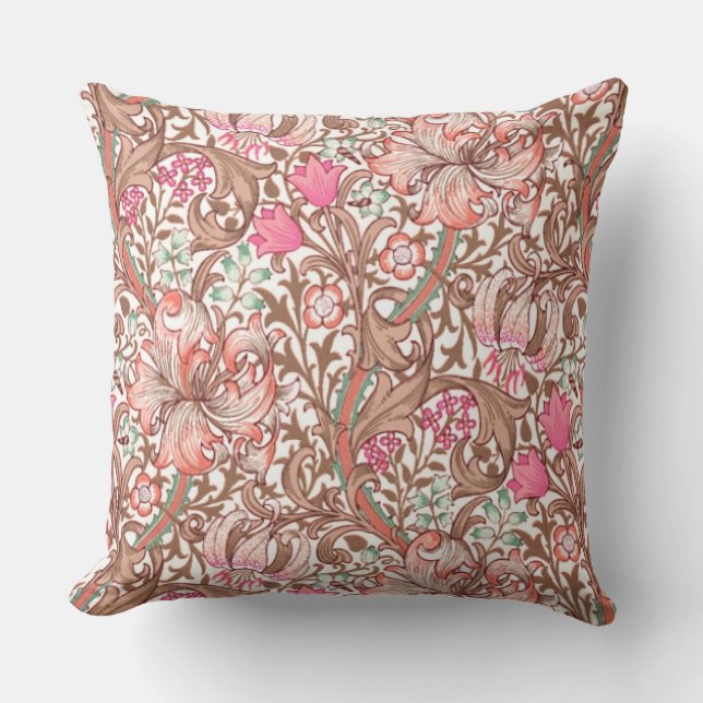 Coussin Lily rose (Recto)