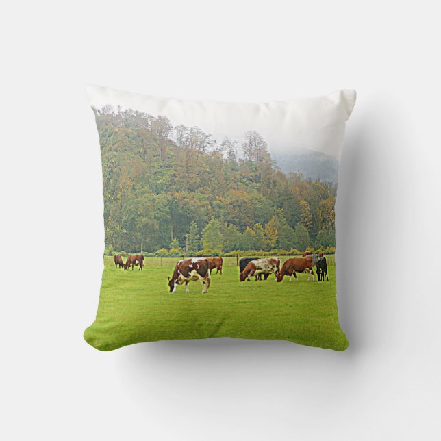 Coussin L'image de votre ferme sur l'oreiller  (Recto)