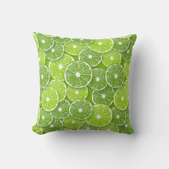 Coussin Lime pop (Recto)