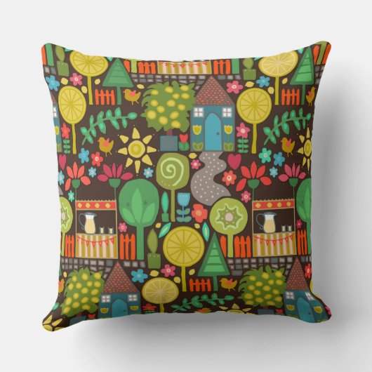 Coussin limonade de bois (Verso)