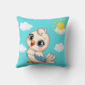Coussin Linge de bébé personnalisé pour éructation (Verso)