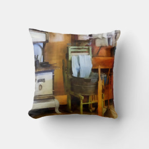 Coussin Linge séchant dans la cuisine
