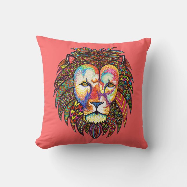Coussin Lion (Recto)