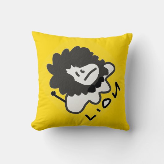 Coussin Lion (Recto)