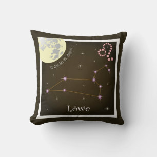 Coussin Lion 23 juillet au 22 août