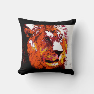 Coussin Lion American MoJo