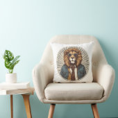 Coussin Lion avec lunettes de soleil (Chaise)