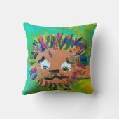 Coussin Lion bébé "Art by Kids" (Verso)