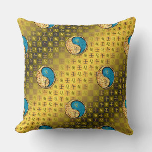 Coussin Lion & Cheval d'eau
