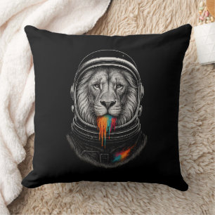 Coussin Lion cosmique
