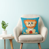 Coussin Lion de football (Chaise)