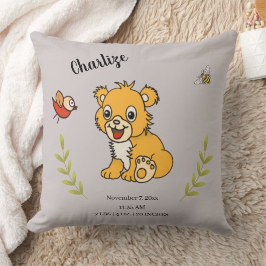 Coussin Lion d'oreiller (Couverture)