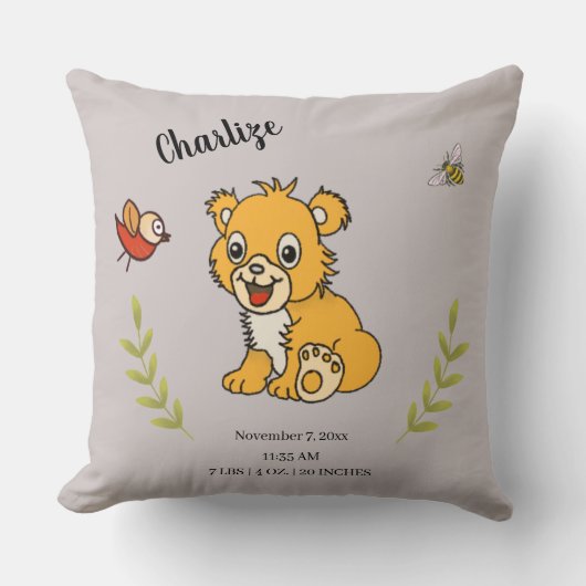Coussin Lion d'oreiller (Recto)